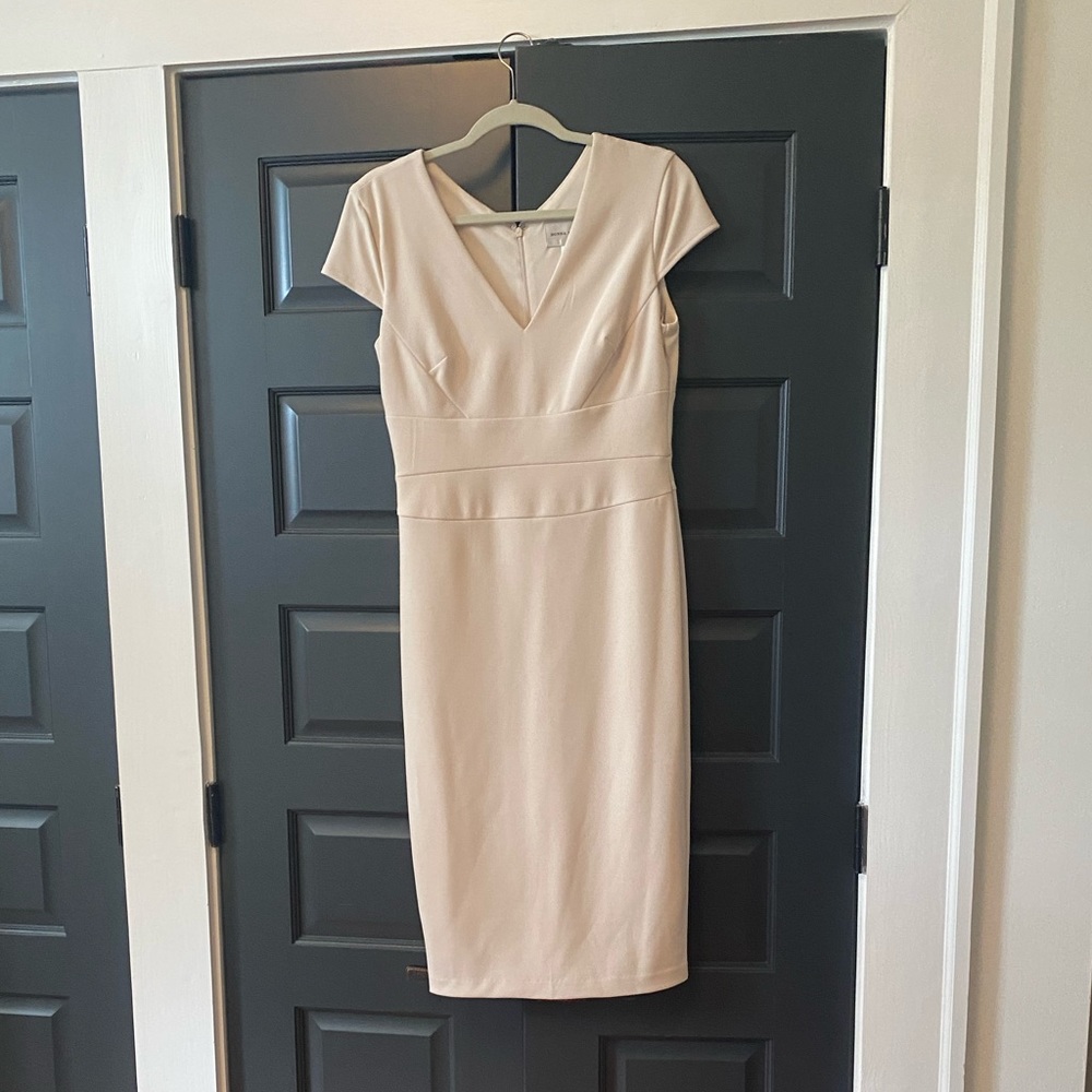 Donna Morgan Cream Dress